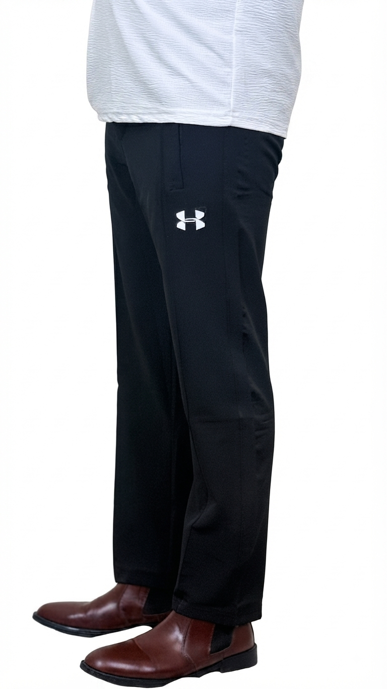 Black Straight Trouser