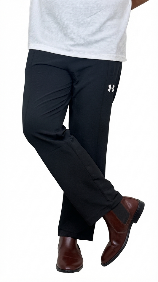 Black Straight Trouser